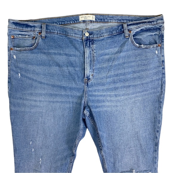 Abercrombie & Fitch The Skinny High Rise Jeans Size 37/24R - Picture 2 of 7